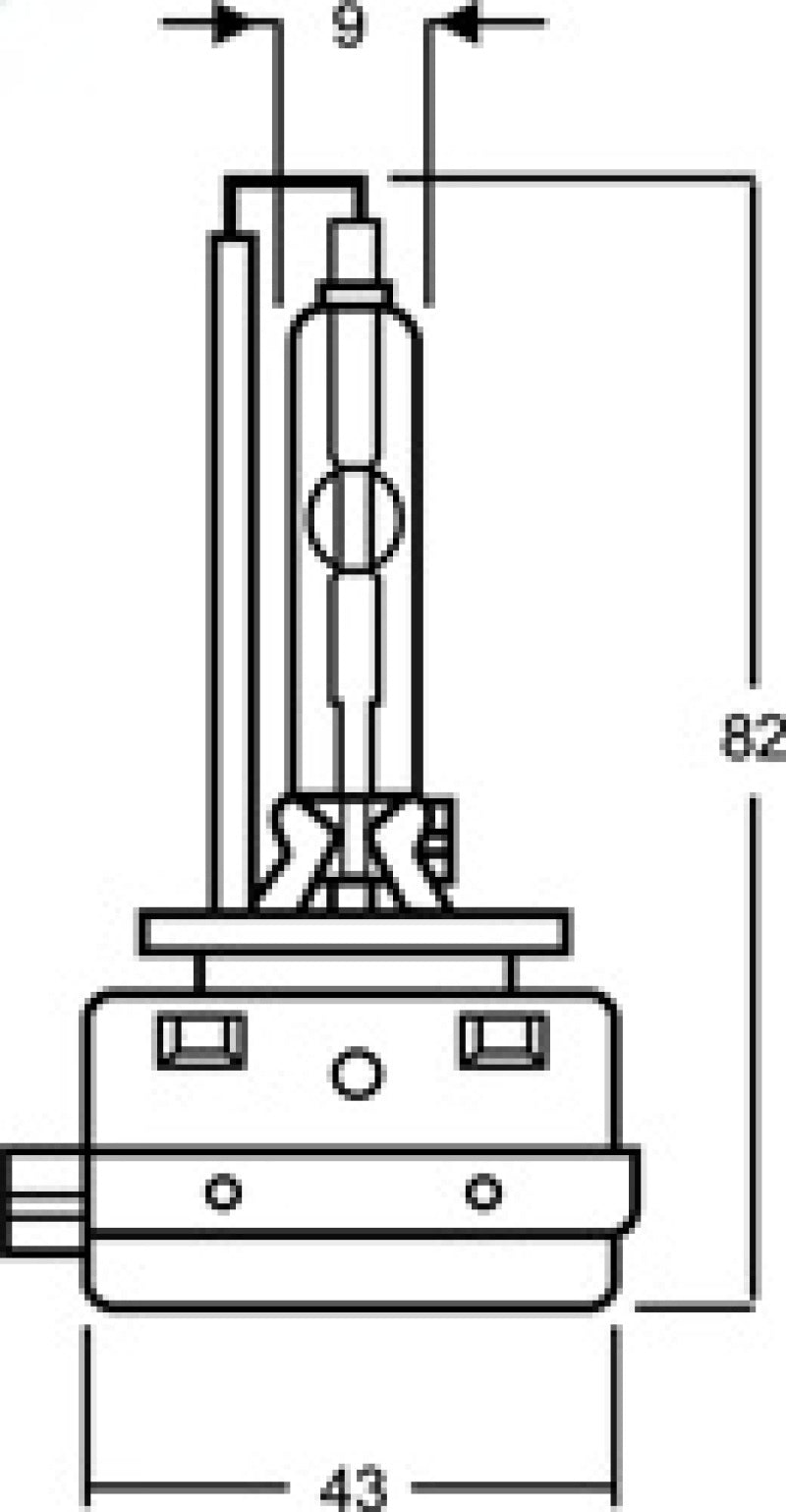 Hella HID Capsule D1S 12V 35W Bulb