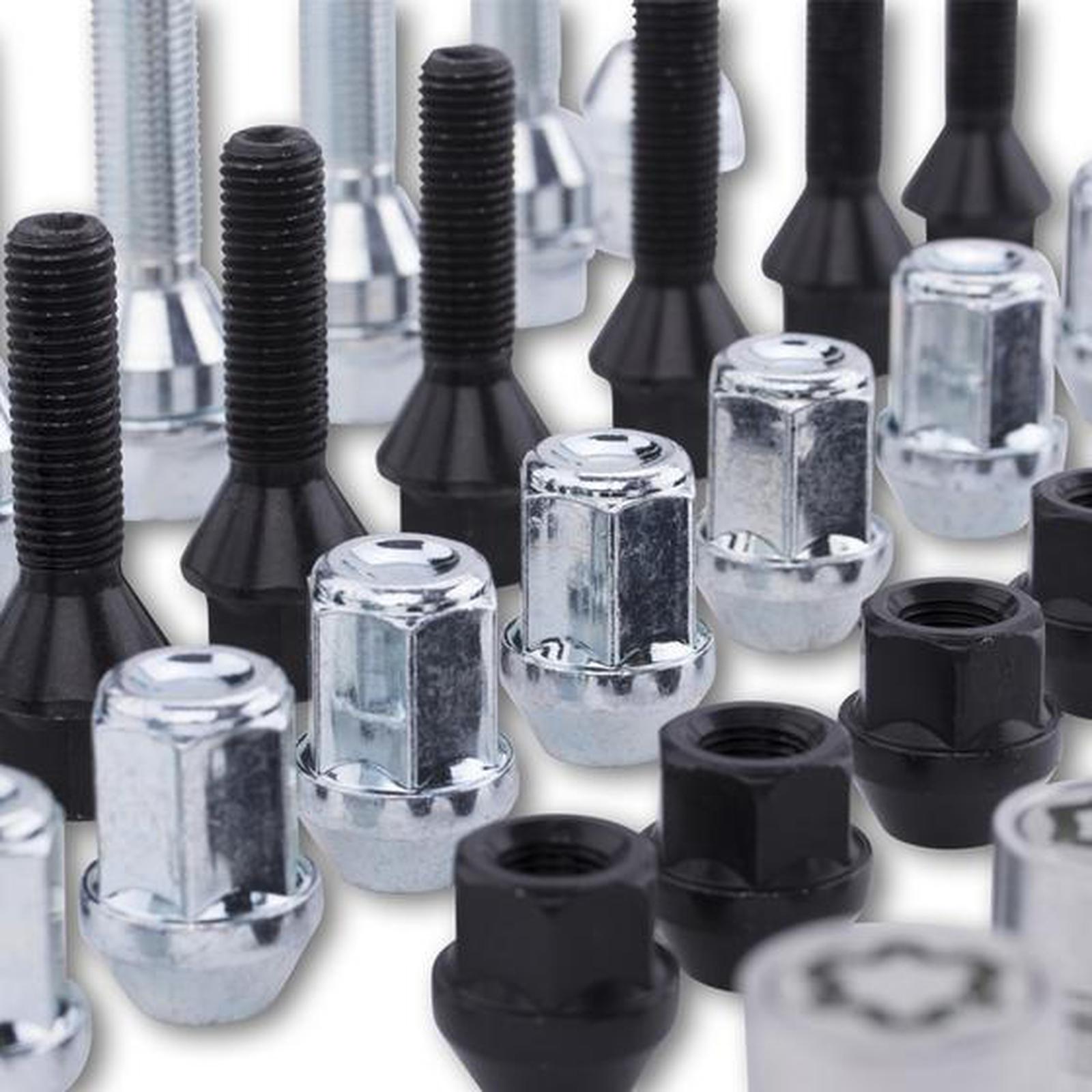 ST Suspensions Wheel Bolts M14x1.5 47mm Conical Seat (Silver) - Set of 10