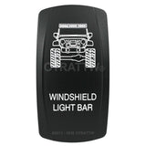 Spod JK Windshield Light Bar Rocker Switch