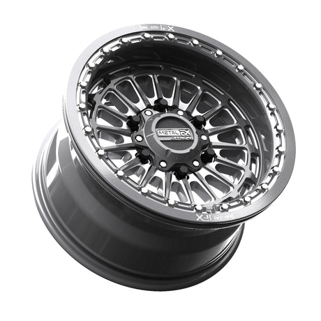 Delta 6R Beadlock | Gunmetal Contrast Cut