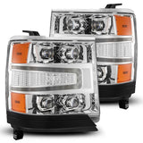 AlphaRex 16-18 Chevy Silverado 1500 NOVA-Series LED Projector Headlights