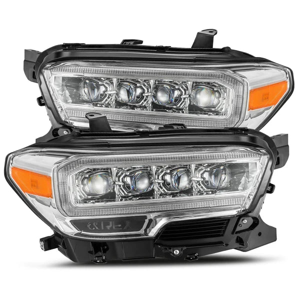 AlphaRex 16-20 Toyota Tacoma NOVA-Series LED Projector Headlights (Plank Style)