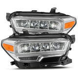 AlphaRex 16-20 Toyota Tacoma NOVA-Series LED Projector Headlights (Plank Style)