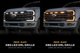 23-27 Ford Super Duty XBG LED DRL Grille (Black)