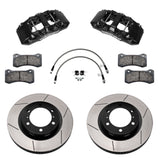 Wilwood 24-25 Toyota Tacoma Front Aero6-DM Big Brake Kit 13.38 In Rotor/w Lines - Black