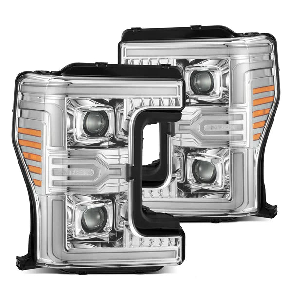AlphaRex 17-19 Ford F-250/F-350 Super Duty LUXX-Series LED Projector Headlights