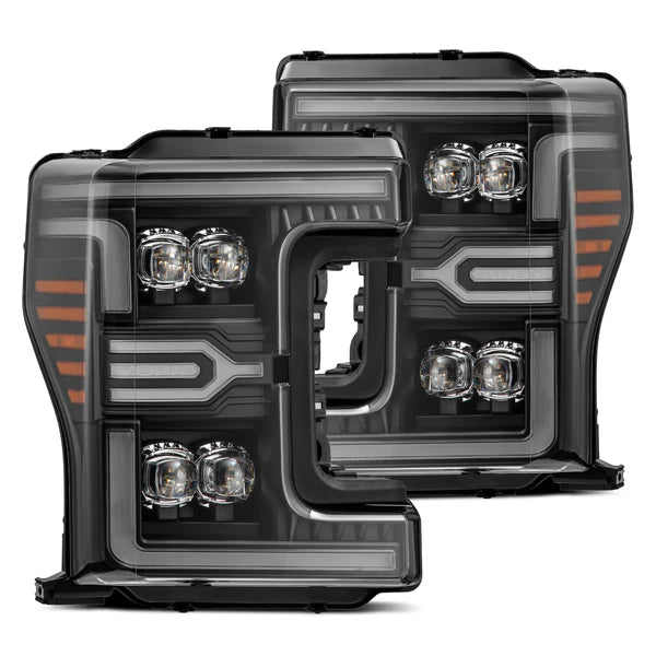 AlphaRex 17-19 Ford F-250/F-350 Super Duty NOVA-Series LED Projector Headlights
