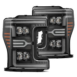 AlphaRex 17-19 Ford F-250/F-350 Super Duty NOVA-Series LED Projector Headlights