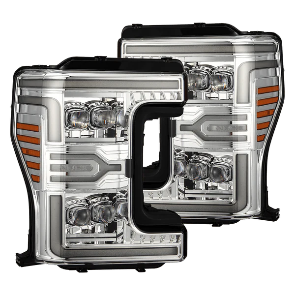 AlphaRex 17-19 Ford F-250/F-350 Super Duty NOVA-Series LED Projector Headlights