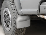 WeatherTech 24-25 Ford Ranger Raptor Supercrew Rear No Drill MudFlaps - Black