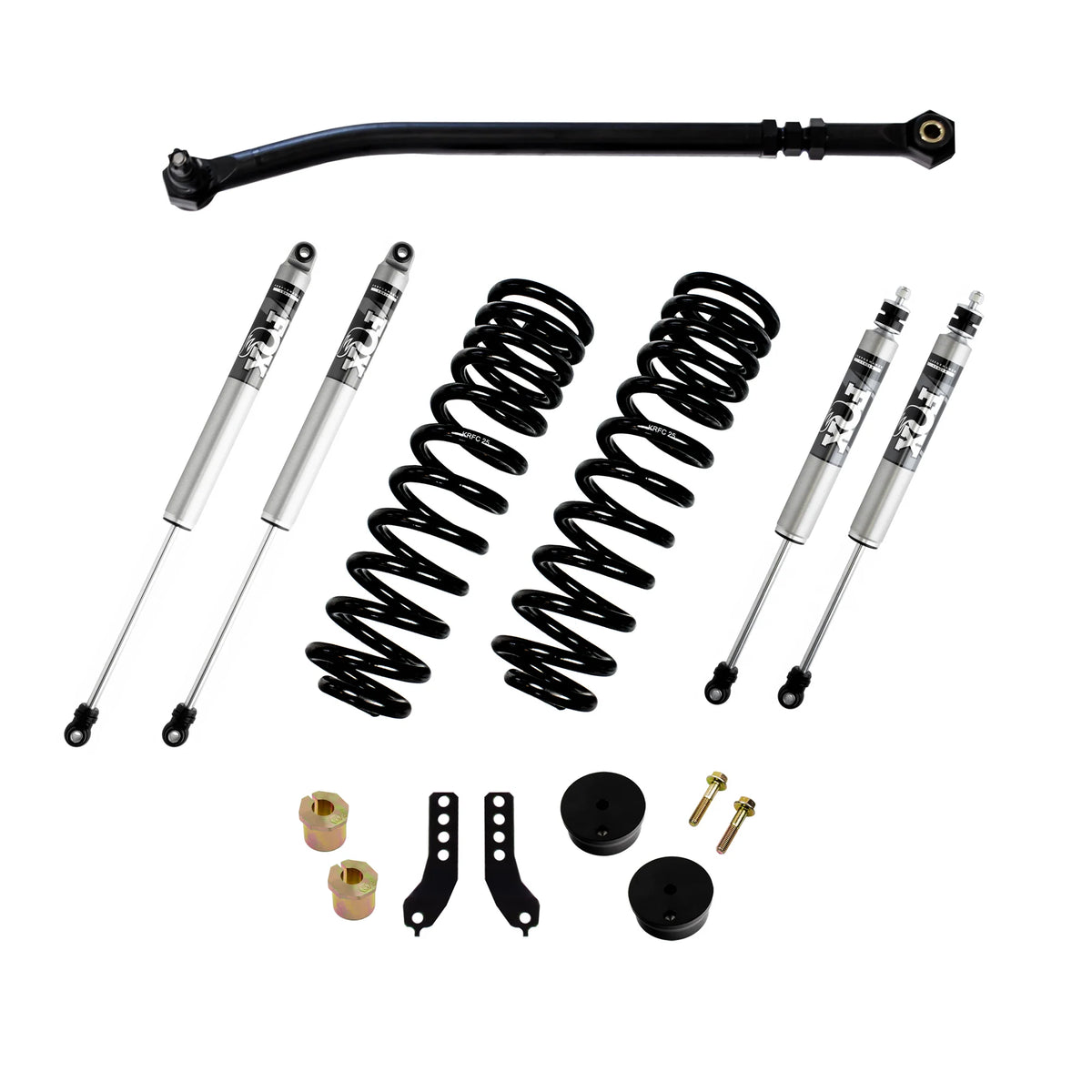KRYPTONITE FORD SUPER DUTY F250/F350 STAGE 2 LEVELING KIT WITH FOX SHOCKS 2017-2025