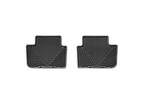 WeatherTech 04+ BMW X3 Rear Rubber Mats - Black