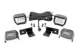 LED Light Kit | Under Bed Mount | 2" Chrome Pair | Wide Angle | Polaris General XP 4 1000