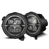 AlphaRex 18-23 Jeep Wrangler JL / Gladiator JT NOVA-Series LED Projector Headlights