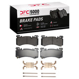 DFC 24-26 Cadillac LYRIQ Front 5000 Advanced Low Metallic Brake Pads and Hardware Kit