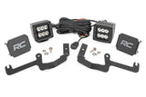 LED Light Kit | Ditch Mount | 2" Black Pair | Spot | Chevy Silverado 1500 (19-26)