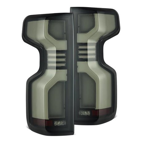 AlphaRex 19-24 Chevy Silverado 1500 / 20-24 2500HD/3500HD LUXX-Series LED Tail Lights