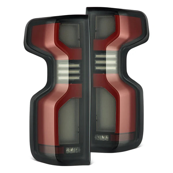 AlphaRex 19-24 Chevy Silverado 1500 / 20-24 2500HD/3500HD LUXX-Series LED Tail Lights
