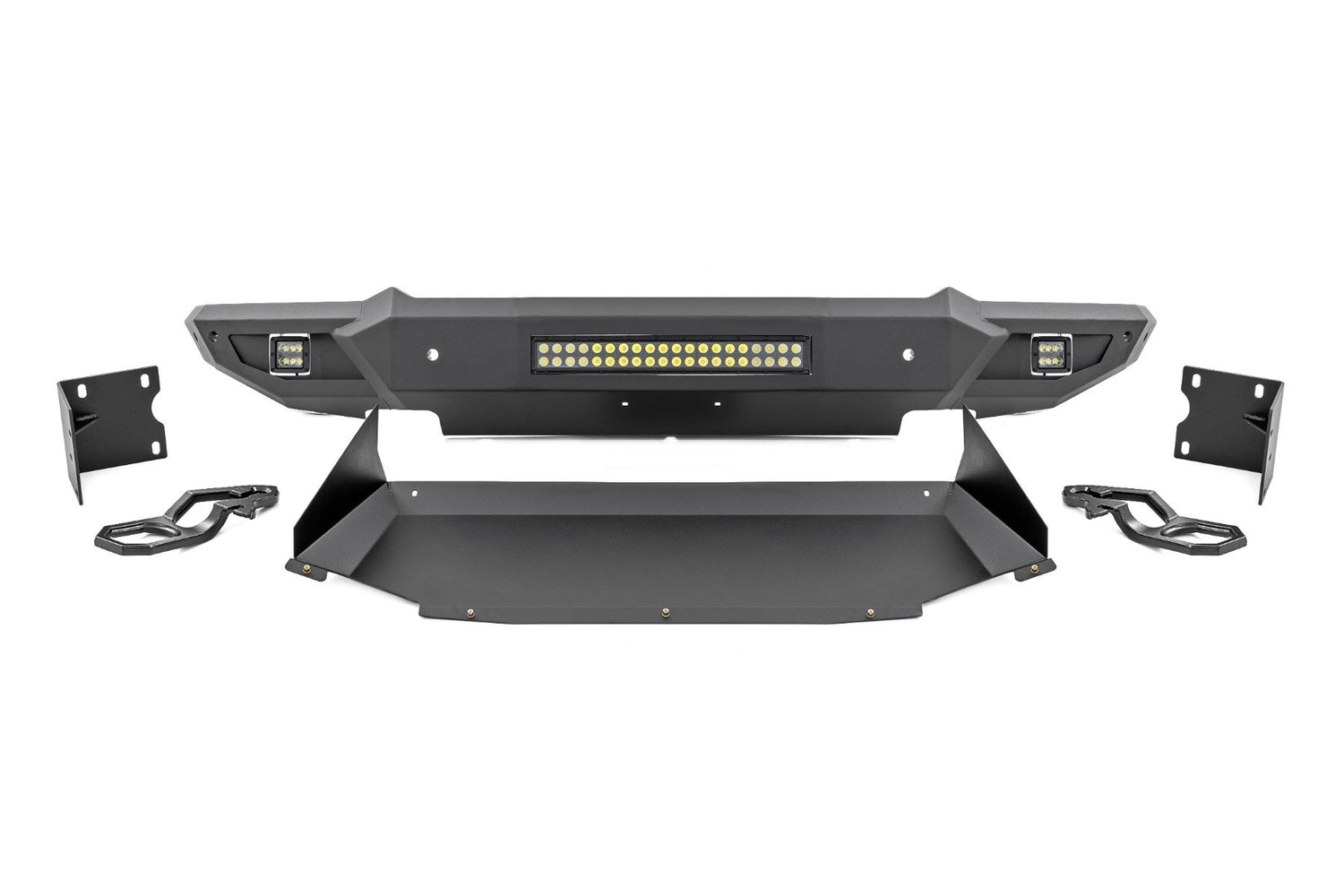 Front Bumper w/Skid Plate & Tow Hooks | Ram 1500 2WD/4WD (2019-2024)
