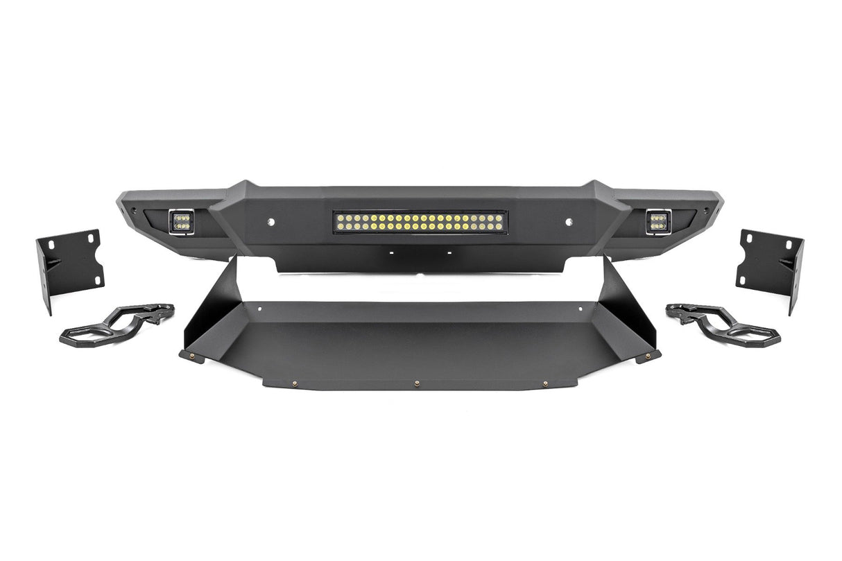 Front Bumper w/Skid Plate & Tow Hooks | Ram 1500 2WD/4WD (2019-2024)