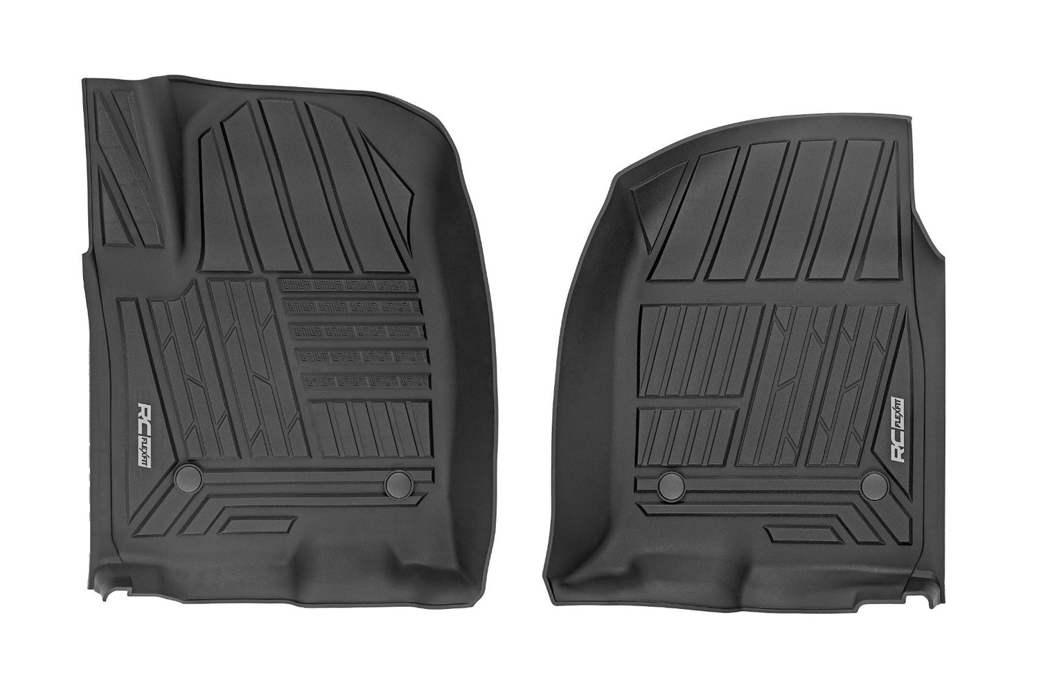 Flex-Fit Floor Mats | Front | Bucket | Chevy/GMC 1500/2500HD/3500HD (19-26 & Classic)