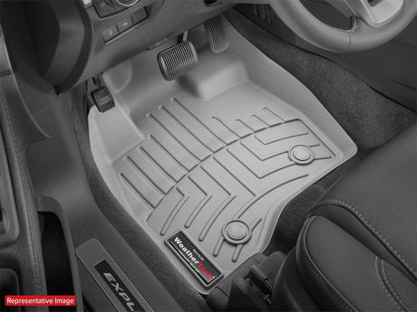 WeatherTech 21-23 Jeep Grand Cherokee L (WL) 2nd Row Bench Seating Rear FloorLiner - Cocoa