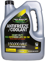 Hot Shot's Secret 150K 50/50 YELLOW ANTIFREEZE - 1 GALLON