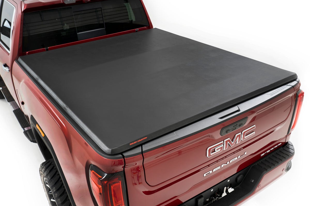 Soft Tri-Fold Bed Cover | 6'9" Bed | Chevy/GMC 2500HD/3500HD (20-26)