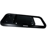 Acrylic Slider Window w/ Clamp Ring (Passenger Side) for Sprinter Van Wideout