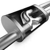 24-25 Chevrolet/GMC Silverado/Sierra 1500 ZR2/AT4X Overland Series Cat-Back Exhaust System