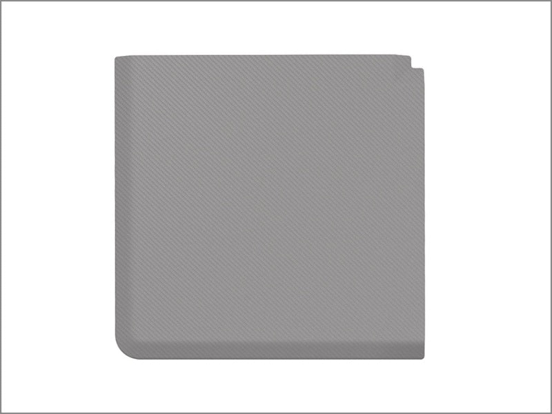 WeatherTech Comfort Mat Connect Corner Mat 25 x 25in. Carbon Fiber - Grey