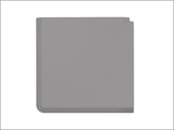 WeatherTech Comfort Mat Connect Corner Mat 25 x 25in. Carbon Fiber - Grey