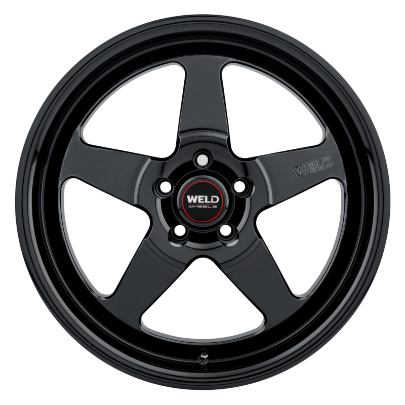 Weld S151 18x5 Ventura Drag 5x114.3 ET-23 BS2.09 Gloss BLK MIL DIA 78.1