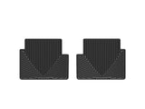 WeatherTech 13+ Ford Escape Rear Rubber Mats - Black