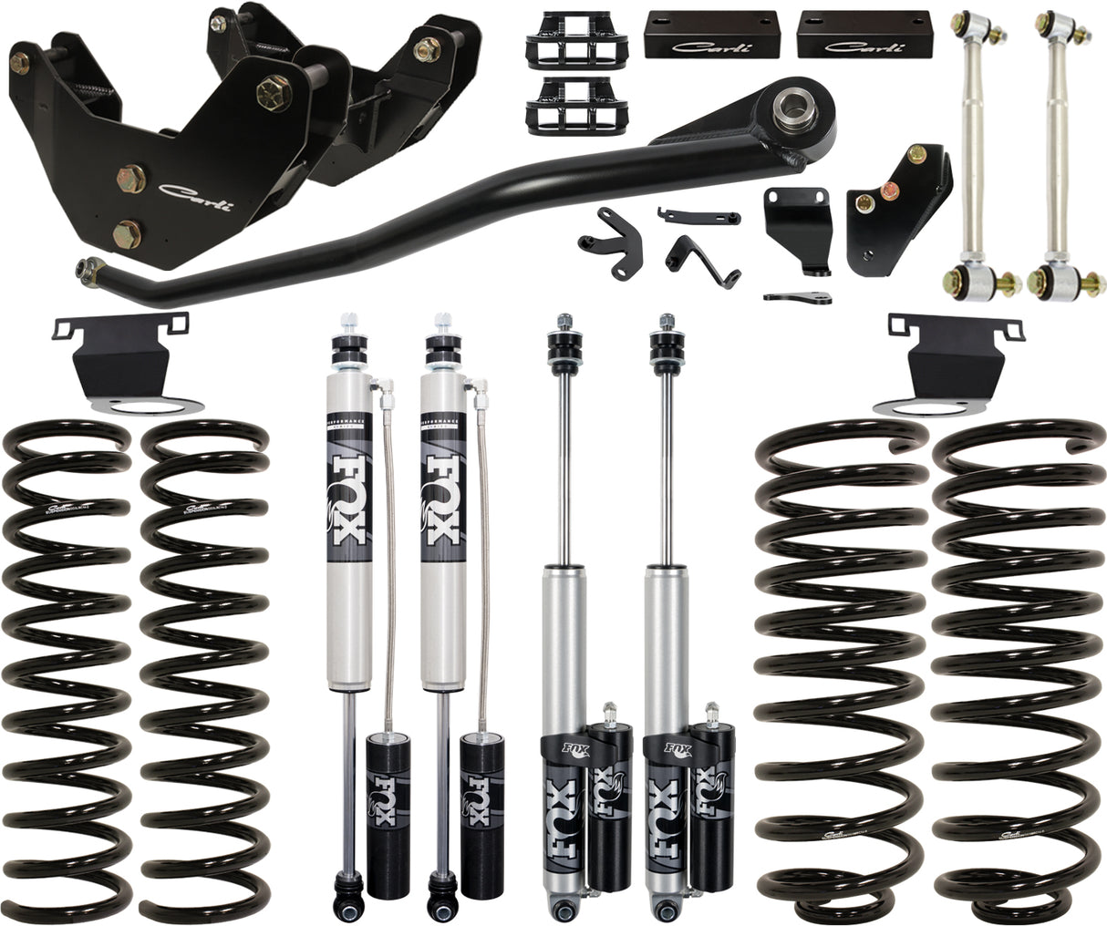 Carli - 14-18 RAM 2500 4X4 HEMI 3.0" LIFT BACKCOUNTRY SYSTEM R2 COILS