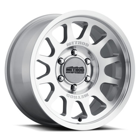 Method MR703 Bead Grip 18x9 12mm Offset 6x5.5 106.25mm CB - Machined Clear Coat