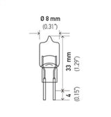 Hella Bulb 12V 5W G4 T3