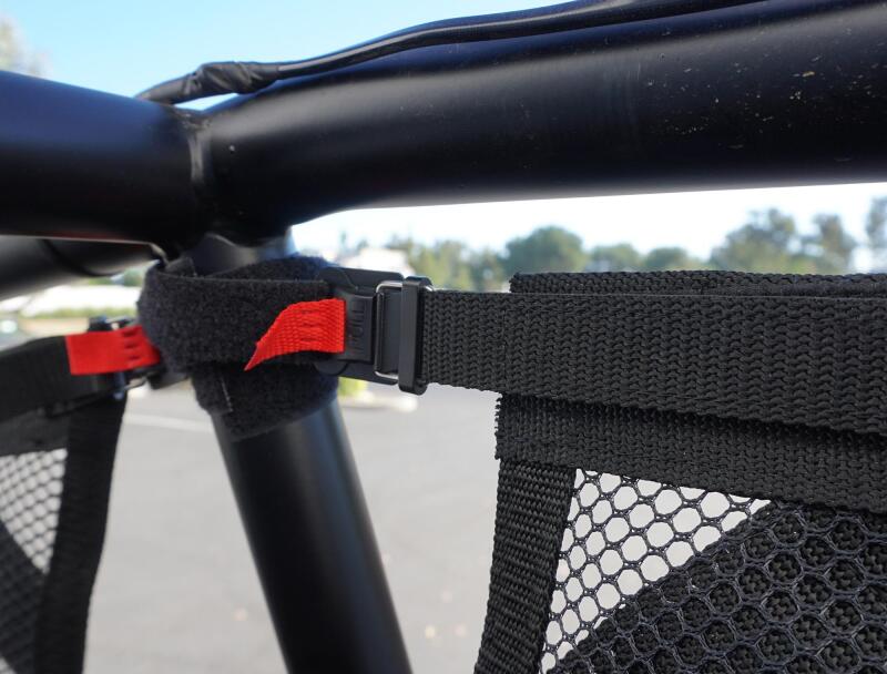PRP 2024+ Polaris RZR XP 1000 Mesh Window Net Set - Front