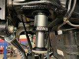 EVO MFG 2018-2024 Jeep Wrangler JL Rear King Airbump Kit, Pair, Black