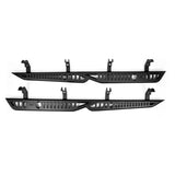 DV8 Offroad 19-24 GMC Sierra 1500 Crew Cab OE Plus Side Steps - Black Steel