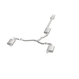 MagnaFlow Cat-Back SS Dual Split Rear Exit 2015 Dodge Charger/Chrysler 300C 3.6L V6 (Uses OEM Tips)