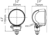 Hella Work Lamp Wa 0Gr Md1224 Lt M704 1G0