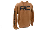 Rough Country Hoodie | RC Topographical Sleeve | Saddle | LG
