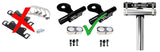 2023 to 2026 F450 FRONT Reservoir Shock Kit