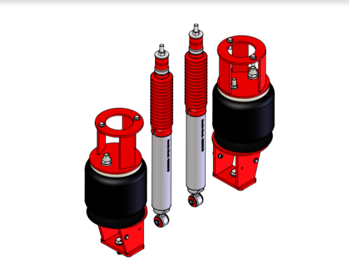 Kelderman 2011-2016 Ford Super Duty 4X4 2-Stage Front Air Suspension