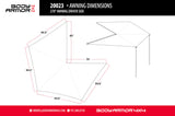 Body Armor 4x4 Sky Ridge 270 Awning - Driver Side