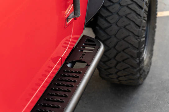 DV8 2007-2018 4-Door Jeep Wrangler JK | OE Plus Side Steps