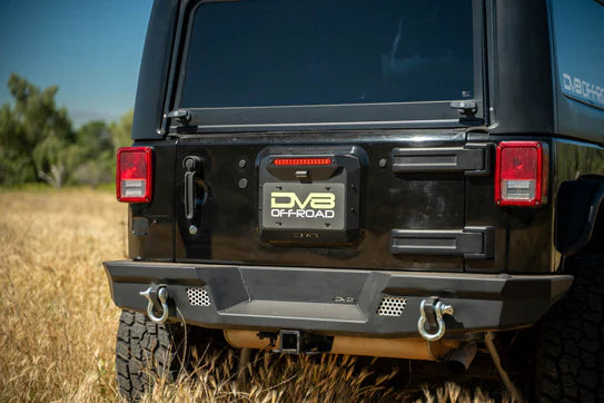 DV8 Offroad 07-18 Jeep Wrangler JK Spare Tire Delete