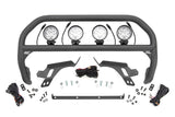 Nudge Bar | w/ Tow Hooks | 4 Inch Round Led (x4) | Ford Bronco Sport (21-24)