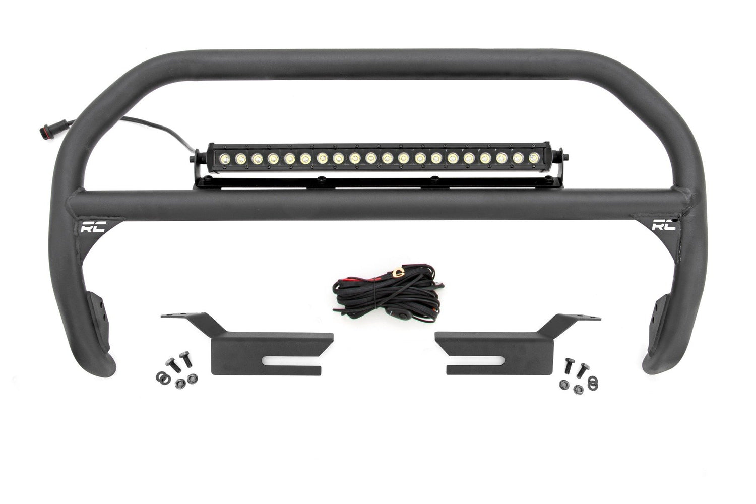 Nudge Bar | 20 Inch Black Single Row LED | Ford Bronco 4WD (2021-2025)